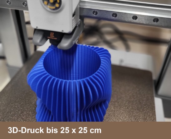 3D-Druck bis 25 x 25 cm